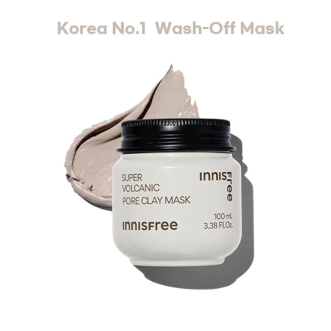 [Innisfree] Super Volcanic Pore Clay Mask 100ml - Image 1 of 3
