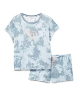 Dearfoams Blue Tie-Dye 'Happy Place' Pajama Set Size-M - Picture 1 of 1