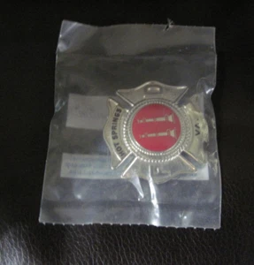 Vintage Hot Springs VA. Feuerwehr Feuerwehr Abzeichen Pin unbenutzt Blackinton & Co - Bild 1 von 2