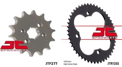 Front & Rear Sprocket Kit for HONDA TRX90 X 13-15 JT Sprockets - Image 1 of 4