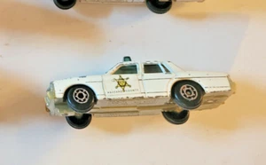 1980 ERTL DUKES OF HAZZARD COUNTY PONTIAC BONNEVILLE SHERIFF CAR - Picture 1 of 2