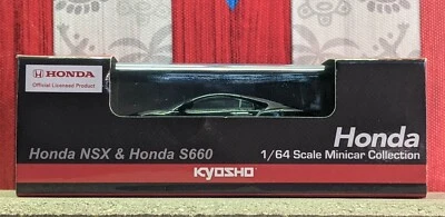 KYOSHO HONDA NSX SCALE 1:64 HONDA [BLACK] MINI CAR COLLECTION SERIES USA STOCK!! - Image 1 of 4