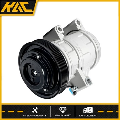 A/C Compressor Fits Chevrolet Colorado GMC Canyon 2004-2008 Hummer H3 2006-2007 - Image 1 of 4