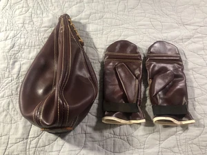 Vintage Boxing Gloves & Speed Bag PLEASE READ - Picture 1 of 6