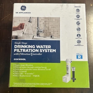 GE Single Stage Drinking Water Filtration System Model GXK185KBL GE Appliances - Picture 1 of 3