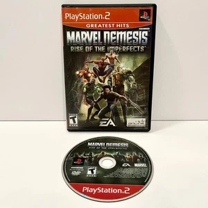 Marvel Nemesis: Rise of the Imperfects (Sony PlayStation 2 PS2, 2005) -SIN MANUAL - Imagen 1 de 10