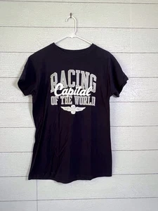 Indianapolis Speedway T-Shirt Damen XL Blau Kurzarm Racing Capital  - Bild 1 von 3