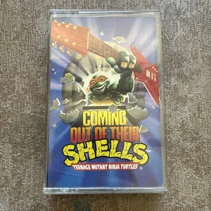 Teenage Mutant Ninja Turtles TMNT Coming Out Of Their Shells 1990 Cassette Tape - Picture 1 of 9