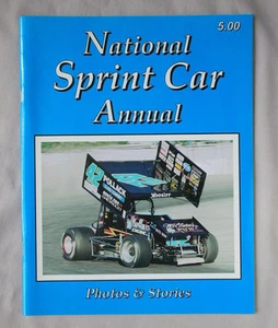 1st Ed NATIONAL SPRINT CAR 2001 ANNUAL Photos & Stories AUTO RACING CAR BOOK - Picture 1 of 1