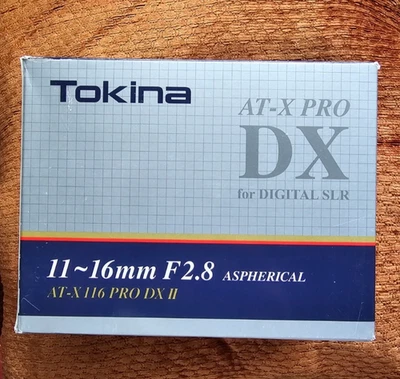 tokina 11-16mm f2.8 canon ef / caja abierta, usado Foto 1 de 3