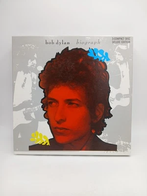 Bob Dylan 3 CD "Biograph"  Box Set And Book  53 Track Greatest Hits 1985 - Image 1 of 4