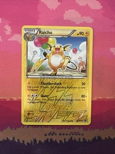 Pokemon Karte Raichu Next Destinies Reverse Holo Uncommon 40/99 Near Mint - Bild 1 von 2