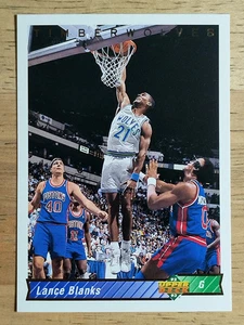 1992-93 Upper Deck #319 Lance Blanks - Picture 1 of 2