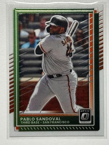 Donruss Optic #95 2025 Pablo Sandoval Gigantes de San Francisco - Imagen 1 de 2