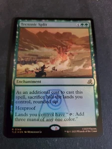 MTG: Avatar: The Last Airbender Eternal - Legal, Tectonic Split - Foil NM - Bild 1 von 2
