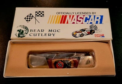 Navaja de bolsillo New Hampshire International Speedway 1993 Bear MGC cubiertos con caja Foto 1 de 4