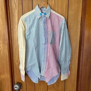 Brooks Brothers Multicolor Striped Shirt Boy's Used VIN - Picture 1 of 5