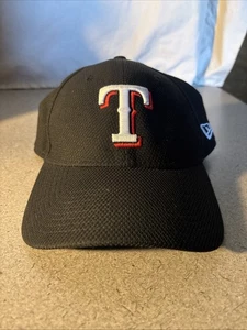Cappello baseball Texas Rangers New Era 39Thirty aderente elasticizzato aderente piccolo medio - Foto 1 di 5