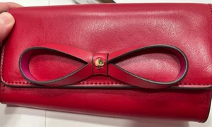 Bolso Cinturón Ajustable Kate Spade New York Rojo Lazo Cuero Talla L/XL - Imagen 1 de 14