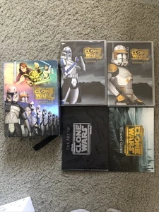 Star Wars: The Clone Wars The Complete Seasons 1-5 Collector's Edition W/ Books - Bild 1 von 17