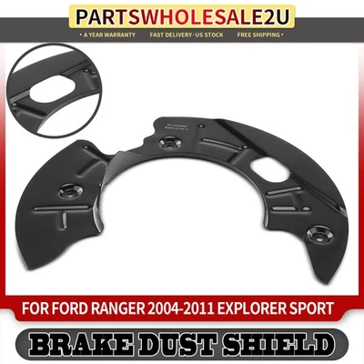 Protector antipolvo de freno del lado del pasajero delantero para Ford Ranger 2004-2011 Explorer Sport Foto 1 de 4