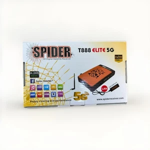 Spider T888 Elite 5G Receiver | LAN + WiFi 5G - 2GB RAM - Picture 1 of 1