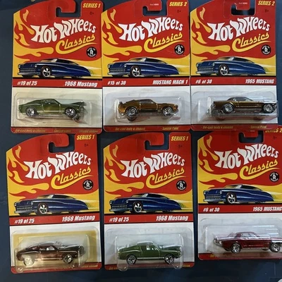 Hot Wheels Classics Series 1968 & 1965 Mustang Lot Series 1 Mach 1 - Image 1 of 4