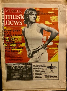 Music news Nr. 15 3.9.- 16.9. 1981 Zeitschrift BAP Killing Joke London calling.. - Bild 1 von 1