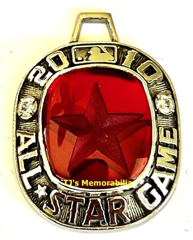 2010 MLB ALL STAR GAME CHAMPIONS CHAMPIONSHIP RING TOP PENDANT JOSTENS ANGELS Cover
