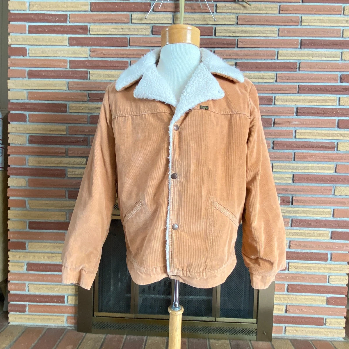 Wrangler Corduroy Vintage Outerwear Coats & Jackets for Men for