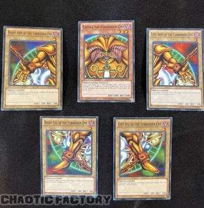 YUGIOH LDK2 Exodia the Forbidden One 1st Edition NM - Complete Set ENY04 - Picture 1 of 1