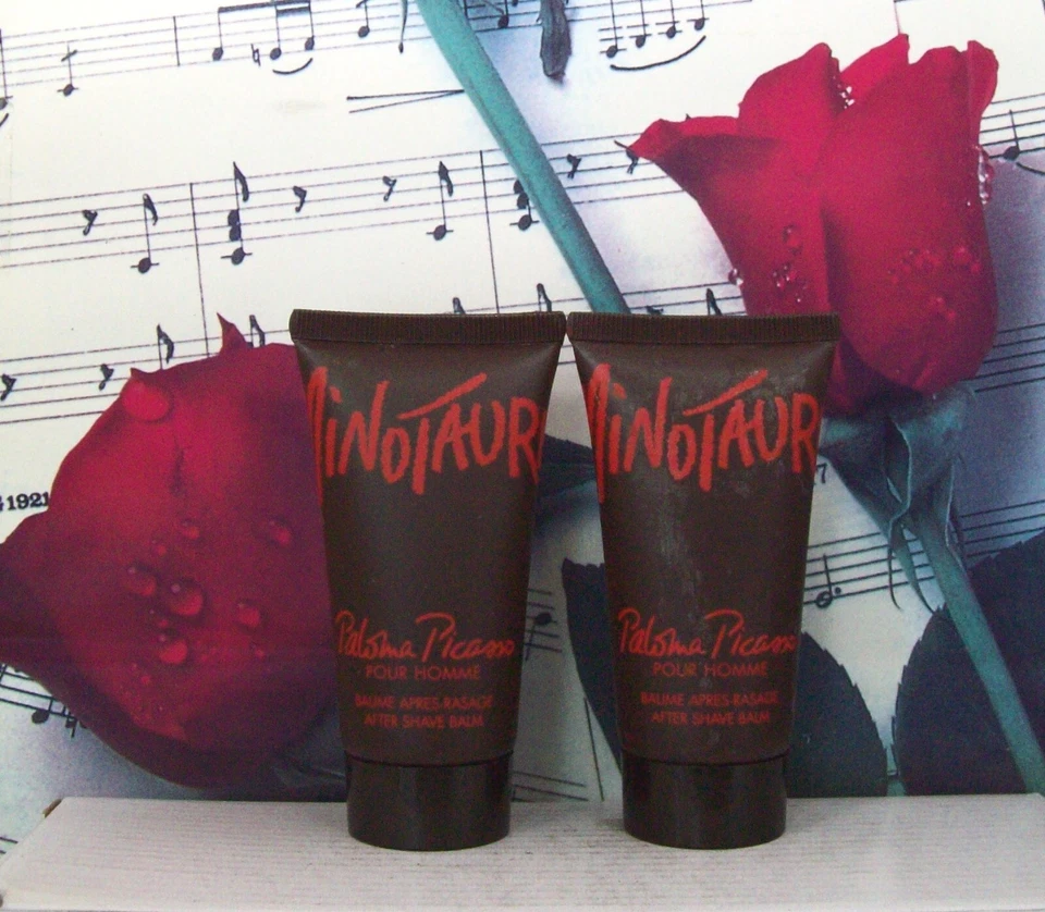 Lote de bálsamo para después del afeitado Minotaure Pour Homme de Paloma Picasso. 2 x 1,7 OZ = 3,4 OZ Foto 1 de 1