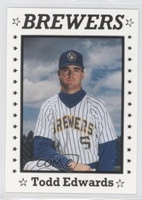 1990 Sport Pro Helena Brewers Todd Edwards #19