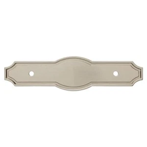 Liberty Pryce P33410C-SN-C Satin Nickel Cabinet Pull Backplate 3" Spacing - Picture 1 of 1