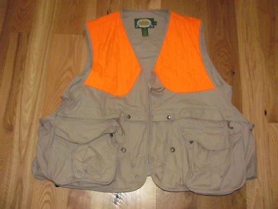 Cabela's Vintage Beige Heavy Duty Hunting Utility Tactical Vest Men's 2XL (A1-C) - Image 1 of 4