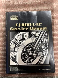 1984 YAMAHA FJ1100 MANUAL /FJ1100LC MOTORCYCLE SERVICE  / LIT-11626-04-08 85 - Bild 1 von 12