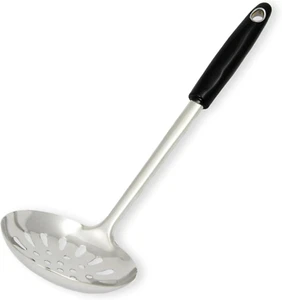 Heavy Duty Slotted Skimmer, 13.75 Inch, Stainless Steel - Picture 1 of 12
