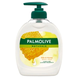 Palmolive Naturals Milch & Honig Cremige Flüssigseife mit Spender 300 ml - Bild 1 von 2