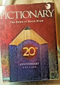 Hasbro Parker Brothers Pictionary 20th Anniversary Edition Game Assortment - Picture 1 of 10