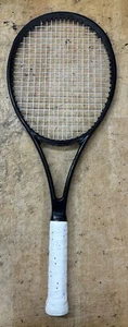 Painted black WILSON PRO STAFF TENNIS RACQUET Grip #4 - Picture 1 of 17