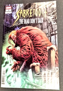 SABRETOOTH The Dead Don't Talk #2 1:25 Kyle Hotz NM-M+ RARE! HTF! - Picture 1 of 3