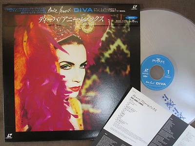 ANNIE LENNOX Diva JAPAN Laser Disc LD w/CAP OBI+INSERT BVLP-69 EURYTHMICS FreeSH - Image 1 of 4