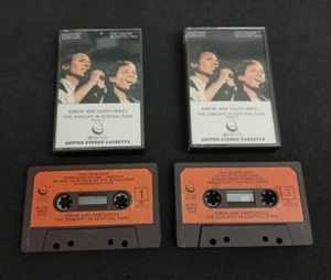 SIMON AND GARFUNKEL THE CONCERT IN CENTRAL PARK 1982 2 MC MUSIC TAPE * - Imagen 1 de 3