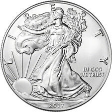 2017 American Silver Eagle 1 oz $1 - BU
