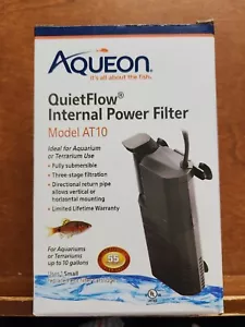 Aqueon QuietFlow AT10 Internal Power Filter Ideal for Aquariums or Terrariums - Picture 1 of 2