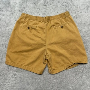 Vintage Club Room Shorts Mens 36 Tan Pleated Preppy Prep School Golf Boat House - Picture 1 of 10