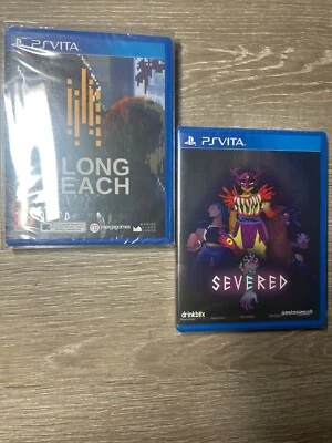 The Long Reach+Severed PlayStation PS Vita Games Lot New SEALED - Image 1 of 2