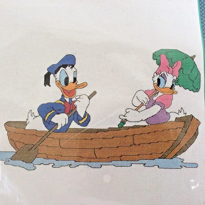 Disney Donald And Daisys Love Cruise Cross Stitch New in Package Kit 36010  - Image 1 of 3