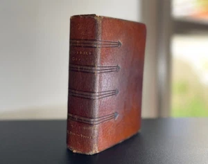 L'OFFICE DIVIN A. VAN DE Antique Book 1921 small Embossed leather French⭐ - Picture 1 of 10