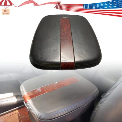2007-2014 Fits Cadillac Escalade Leather Center Console Lid Cover Armrest #196 - Image 1 of 4